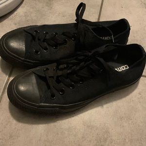 All black converse